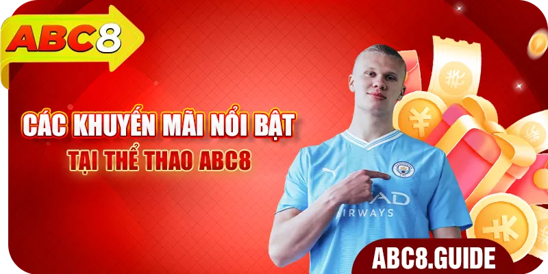 Các khuyến mãi nổi bật tại Thể thao ABC8